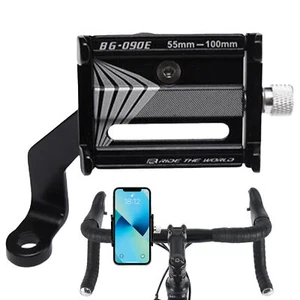 Pince de téléphone portable de guidon de moto support de téléphone portable léger vif - Photo 1 sur 5