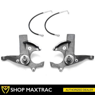 MaxTrac 3" Front Spindle Lift Kit 700130 For 1982-2004 GMC Sonoma 2WD - Image 1 of 3
