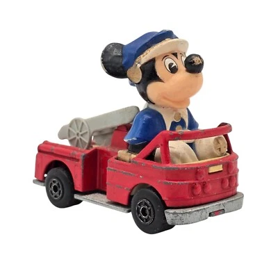 Vintage Matchbox 1979 Lesney Disney Series No. 1 Mickey Mouse Fire Truck Engine - Image 1 of 4