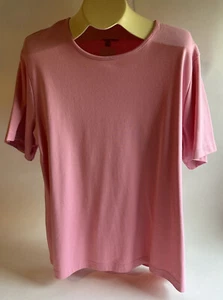 Southern Lady Short Sleeve T-Shirt Round Neck Pink "Flower Girl " Color 1X NWT - Picture 1 of 7