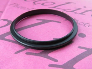 58mm-62mm 62-58 Male to Male Double Coupling Ring reverse macro Adapter 58-62  - Picture 1 of 2