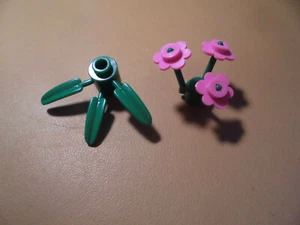 Lego Blatt Blätter Blume Pflanze 30176 3742 3741 pink grün egn2 - Bild 1 von 2