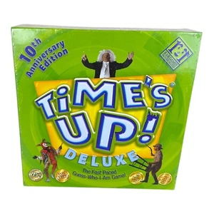 Time's Up Deluxe 10th Anniversary Edition Fast Paced Guess Who Board Game - Picture 1 of 5