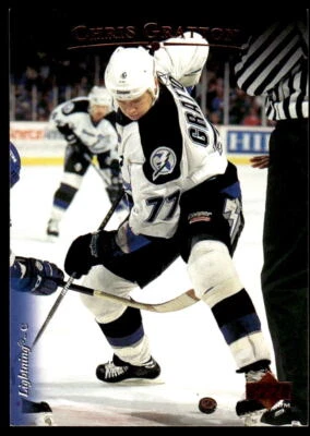 1995-96 Upper Deck #407 Chris Gratton Tampa Bay Lightning Hockey Card - Image 1 of 2