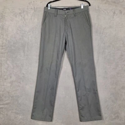 Pantalones Oakley Para Hombre 32x32 Gris Ajustado Calce Recto Chino Algodón Pantalones Foto 1 de 4