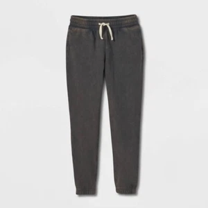 Cat & Jack Kids' Unisex Cotton Jogger Pants GRAY  - Picture 1 of 3