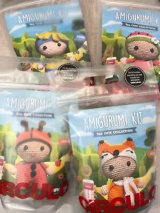 Circulo Amigurumi Kit Crochet Too Cute Collection Fox Watermelon Flower Ladybug - Picture 1 of 21