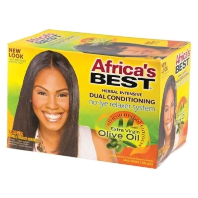 Africa's Best Herbal Intensive Dual Conditioning Relaxer System Super - Image 1 of 2
