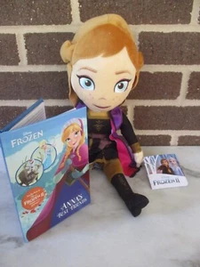 Muñeca Anna Kohls Cares Frozen 2 15" Peluche y Libro 5"x 7" "Anna's Best Friends" - Imagen 1 de 6