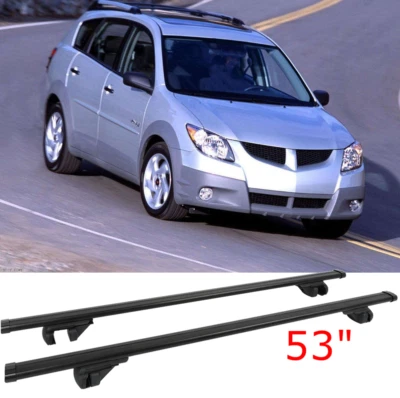 For Pontiac Vibe 2003-2010 53" Car Top Roof Rack Cross Bar Luggage Cargo Carrier - Изображение 1 из 4