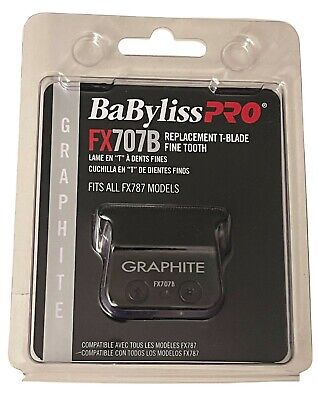 BaBylissPRO FX707B Replacement T-Blade Fine Tooth Graphite • 36€