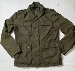 Preowned- Gap Cowlneck Full Zip Utility Jacket Mens (Size S) - Picture 1 of 10