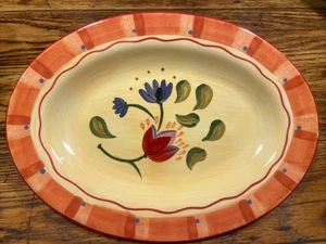 Pfaltzgraff NAPOLI 12" OVALE STEAKPLATTE — TOP! - Bild 1 von 7