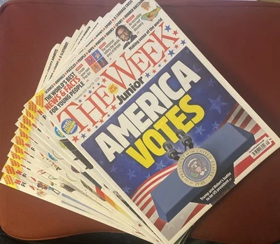 The Week Junior (2020) - 12 issues 243-256 pandemic year historical news bundle - Image 1 of 4