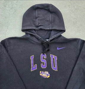 Lsu tigers Mens Size 2XL Black Graphic Print Nike Hoodie - Picture 1 of 2