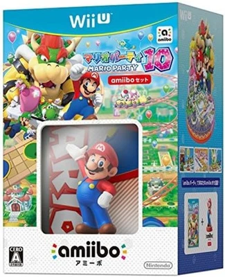 Mario Party 10 amiibo set Nintendo Wii U Free Shipping with Tracking# New Japan - Image 1 of 4