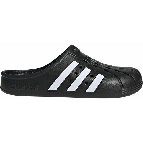 Ciabatte Adidas Adilette nere slip on piscina palestra doccia sport spiaggia scivoli uomo