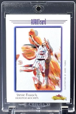 ( /201 ) Steve Francis 2000-01 Fleer Showcase Avant Card Rare Handed Serial - Image 1 of 2