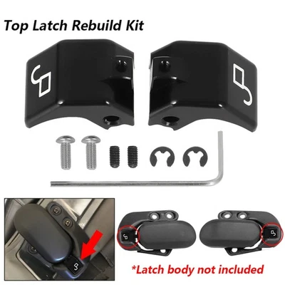Black Top Latch Rebuild Kit 1990-2005 For Mazda Miata MX-5 Convertibles Aluminum - Image 1 of 4