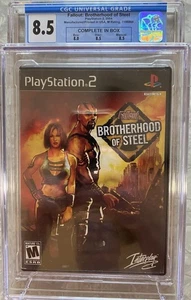 Fallout: Brotherhood of Steel (PlayStation PS2, 2004) Complete / Graded CGC 8.5 - Picture 1 of 5