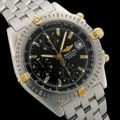 Breitling Chronomat Bicolor B13352 41mm SS/18KYG Two-Tone Bracelet #SU314 - image 1 of 4