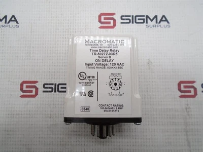 MACROMATIC TR-50272-03R5 RELAY - Image 1 of 3