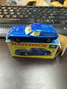 Vintage Matchbox Superfast No. 5 Lotus Europa with Original Box - Picture 1 of 24