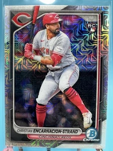 2024 Bowman Chrome #91 Christian Encarnacion-Strand Mojo Refractors - Picture 1 of 2