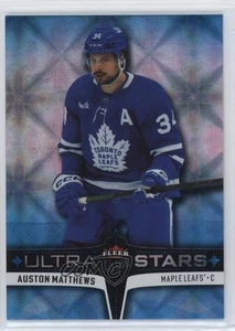 2024-25 Upper Deck Fleer Ultra Ultra Estrellas Auston Matthews #US-23 - Imagen 1 de 5