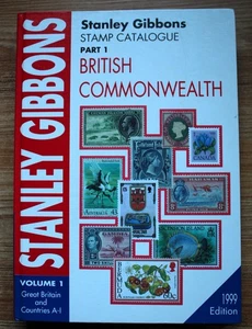 STANLEY GIBBONS BRITISH COMMONWEALTH HARDBACK STAMP CATALOGUE 1999 PART 1. A-I - Picture 1 of 13