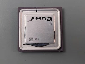 AMD K6-233 CPU 233MHz Socket-7 ~ Fully Tested Good - Zdjęcie 1 z 3