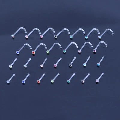 Naso Bottone Gancio Vite Bioflex Ptfe Bioplastica Flexi Con Colorato - Immagine 1 di 4