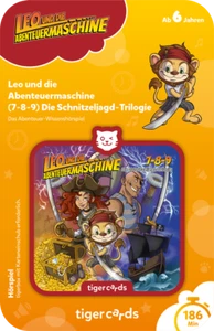Tigermedia Tigercard Leo and The Abenteuermaschine Die Schnitzeljagd Trilogy - Picture 1 of 4