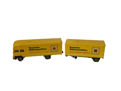 Wiking Truck Plastic Car Berlin W Germany Vtg Deutsche Mobelspedition Ausland - Image 1 of 3