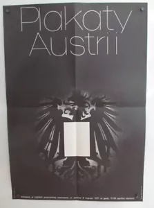 Jahrgang 1971 PLAKATY AUSTRII (Plakate of Austria) Ausstellungsplakat Wappen - Bild 1 von 3