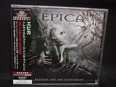 EPICA Requiem For The Indifferent + 1 JAPAN CD Delain After Forever Karmaflow  Foto 1 de 2