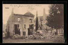 CPA Saales, Une Maison détruite 1915 
