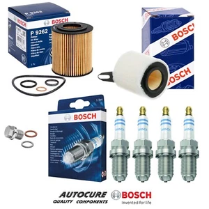 KIT DE SERVICIO FILTROS Y ENCHUFES BOSCH GASOLINA BMW SERIE 1 116i 1.6 E87 2004-2007 - Imagen 1 de 1