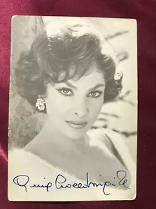 Autogramm GINA LOLLOBRIGIDA (†2023)-Schauspielerin ITALIEN-handsigniert-AK - Bild 1 von 3
