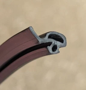 UPVC Replacement Door Window Gasket Rubber Seal Black 20 Metres Bubble Flipper. - Picture 1 of 2