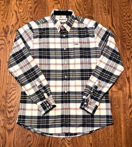 Barbour Ronan Tailored Check Shirt Mens Medium US Plaid Tartan - Picture 1 of 3