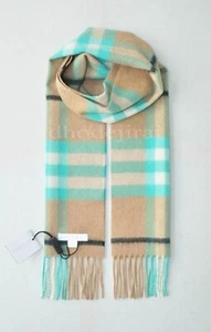 $550 Auth BNWT BURBERRY Exploded Check Cashmere Girls/Boys/Childrens/Kids Scarf - Picture 1 of 13