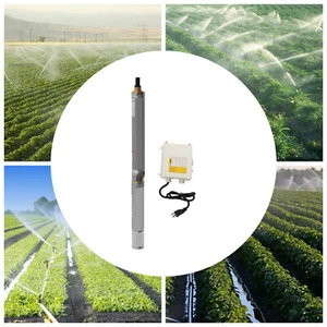 3 Inch 0.5HP Submersible Pump Stainless Steel Well Pump Water Pump 3.6m³/h - Picture 1 of 20