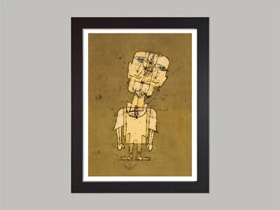 Ghost of a Genius by Paul Klee  Abstract Art Print Bauhaus Available Framed - Image 1 of 4