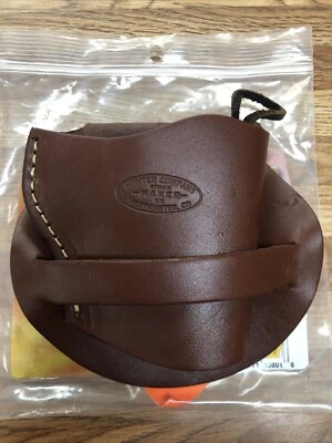 Hunter Leather Western Loop Derringer Holster Brown Right Hand - 1080-1B BOND - Image 1 of 3