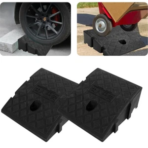 1 - 2 x Portable Kerb Ramps Driveway Car Scooter Wheelchair Bike Threshold Ramp - Picture 1 of 12
