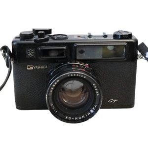 Yashica Electro 35 GT 35mm Rangefinder Film Camera W 45mm 1.7 Parts READ - Picture 1 of 11
