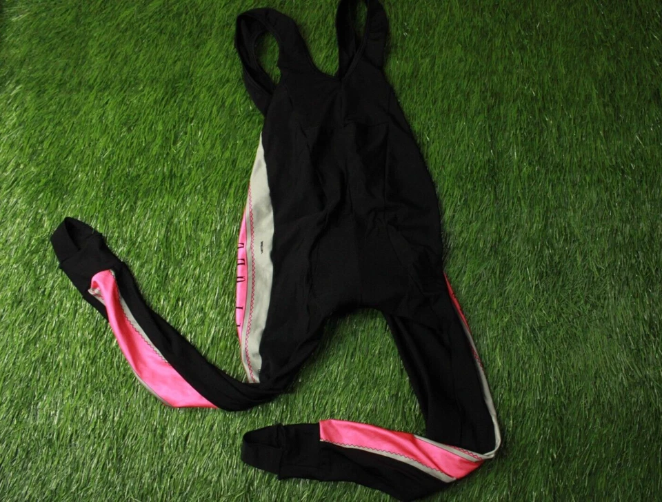 VINTAGE 90'S CYCLING RACE CLASSIC BIB PANTS SHORTS DE MARCHI SOFT GEL SIZE L - Image 1 of 4