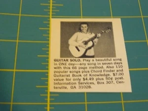 PROGRESSIVE FARMER - JULY 1978  -AD - GUITAR SOLO - Picture 1 of 1