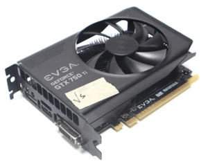 EVGA GeForce GTX 750 Ti 2GB 128-bit GDDR5 PCI Express 3.0 Graphics Card - Afbeelding 1 van 4